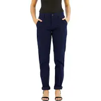 Dockers Weekend Regular Slim Ankle Fit Chino Pants Bleu 30 / Long Femme