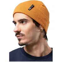 Gobik Merino Crest Beanie Orange Homme