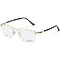 Porsche Design P8765 55 Mm Glasses Doré Homme