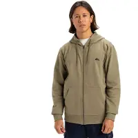 Quiksilver Basic Full Zip Sweatshirt Vert S Homme
