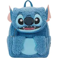 Loungefly Disney Stitch Peluche Sherpa Mini sac dos
