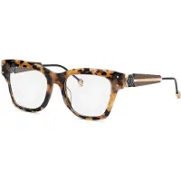 Philipp Plein Lunettes de Vue VPP125S 52/19/140 Avana kaki grigio/verde/giallo Acetato WOMAN VPP125S