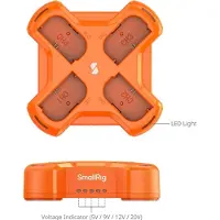 SmallRig LP-E6NH Chargeur de batterie pour caméra à 4 canaux 4838
