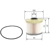 Bosch Filtre à carburant F 026 402 861