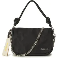 Desigual Sac bandoulière 'Priori Gales' noir / argent