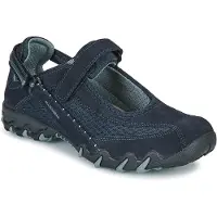 Mephisto Chaussons pour femmes NIRO C. SUEDE 97/3D, modèle polyvalent, en Suède, couleur noire