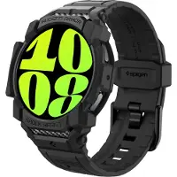 Spigen Coque Rugged Armor Pro pour Samsung Galaxy Watch 7 - 40 mm - Matte Black