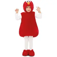 MOM Costume De Elmo Pour Enfant Avec Peluche