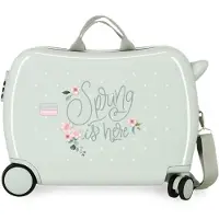 Roll Road unisex. 4089842 Valise enfant 2 roues multidirectionnelle Le printemps est là vert menthe (OSFA), Casuel, Cabine