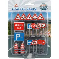 Kids Globe Ensemble de panneaux de signalisation pour jouets
