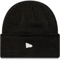 New Era Wide Cuff Beanie Unisex Bonnets Noir Taille One Size Accessoires
