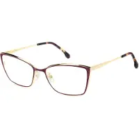 Carrera Lunettes de Vue 3047 54/17/140 Plum gold Metal frames WOMAN 3047
