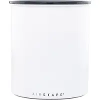 Airscape récipient d'arôme galvanisé grand, boîte à café, boîte de rangement, acier / plastique, blanc mat, AA2008