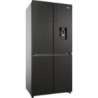 Haier Cube 83 Serie 7 HCR7818DWPT frigo américain Pose libre 467 L D Noir