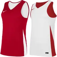Nike T-shirt sans manches Réversible Rouge,Blanc XL / Homme Regular Rouge,Blanc XL