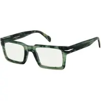 David Beckham Lunettes de Vue DB 7126 51/22/150 Green horn Acetate frames MAN DB 7126