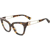 Moschino Lunettes de Vue MOS638 52/18/145 Havana Acetate frames WOMAN MOS638