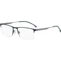 HUGO BOSS Lunettes de Vue BOSS 1698 57/19/150 Matte blue ruthenium Metal frames MAN BOSS 1698