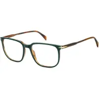 David Beckham Lunettes de Vue DB 1141 56/18/150 Green stripped brown Acetate frames MAN DB 1141