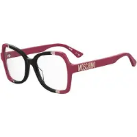Moschino Lunettes de Vue MOS643 53/18/140 Fuchsia black Acetate frames WOMAN MOS643