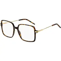 HUGO BOSS Lunettes de Vue BOSS 1735 54/17/140 Brown havana gold Acetate frames WOMAN BOSS 1735