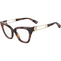 Moschino Lunettes de Vue MOS638 52/18/145 Havana plum Acetate frames WOMAN MOS638