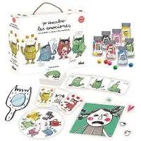 Diset I Learn In Positive: I Discover Emotions Board Game Multicolore 3-6 Years Enfants