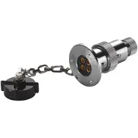 Hella Marine 4 Poles Plug Argenté