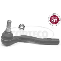 CORTECO Tête de barre d'accouplement pour MERCEDES-BENZ Classe C Limousine (W203) avant droit extérieur 49399243