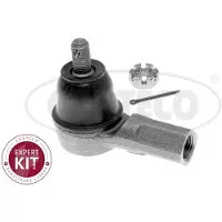 CORTECO Tête de barre d'accouplement pour HONDA CIVIC VII Hatchback (EU, EP, EV) Avant Avant droit Avant gauche 49399773