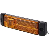 Hella Feu de position latéral LED 2 pôles avec câble pour FELDBINDER