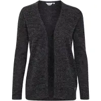 Oxmo Cardigan 'NENA' marron / gris chiné