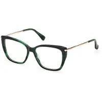 Max mara Lunettes de Vue MM5007 53/15/145 098 dark green/striped ACETATE FRAMES WOMAN MM5007 dark green/striped Eye glasses