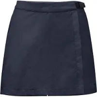 Jack Wolfskin Femmes, Jupe, Leichter Skort-Rock, Bleu, (34)