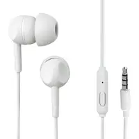 Hama écouteurs à fil Jack 3,5 mm avec microphone EAR3005W blanc