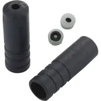 Jagwire Shift Cable Terminal 100 Units Noir 4 mm
