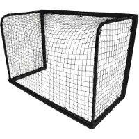 Powershot but de football - STADIUM Black Edition - 3.7m x 2m - avec système de clipsage - football inclus