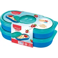 Maped Boîte À Goûter Kids Concept, Set De 2, Bleu