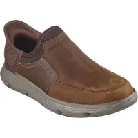 SKECHERS Slip-Ins : Garza - Dorado 205067-CDB, Chaussures basses, Hommes, Marron