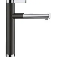 BLANCO Robinet de cuisine LINEE-S testé DVGW noir chromé mat 526171