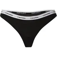 Calvin Klein Underwear String noir / blanc