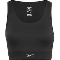 Reebok Soutien-gorge de sport noir / blanc