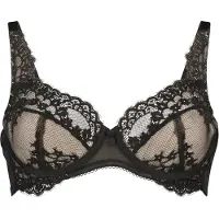 Hunkemoller Soutien-gorge 'Daisy' beige / noir