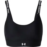 Under Armour Soutien-gorge de sport 'Infinity 2.0' noir / blanc