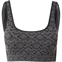 Roxy Chill Heart Low Impact Sports Bra Noir,Gris XS-S Femme