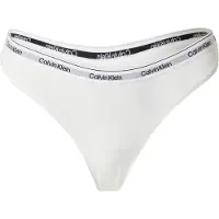 Calvin Klein Underwear String gris clair / noir / blanc