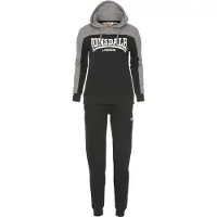 Lonsdale Survêtement gris / noir / blanc