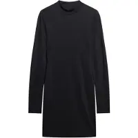 Superdry W8011536a Long Sleeve Short Dress Noir L Femme