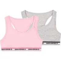 Converse Soutiens-gorge gris clair / rose / noir / blanc