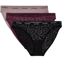 Calvin Klein 000qd5069e Panties 3 Units Multicolore M Femme